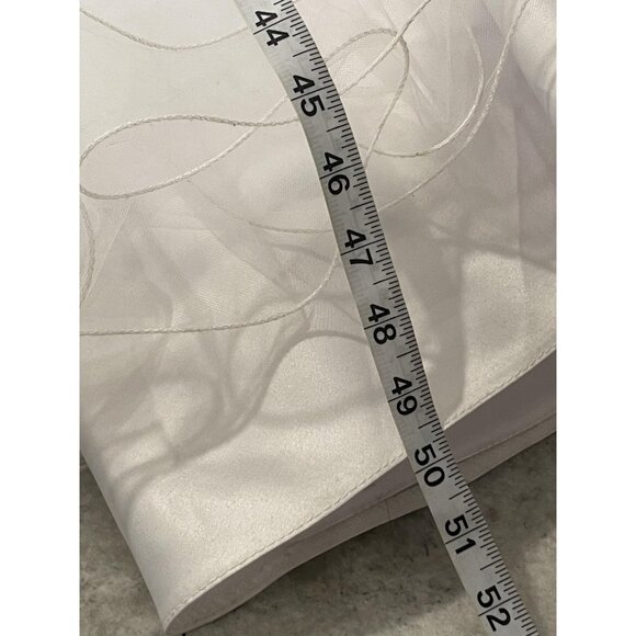 Joy Kids Dress Girls 18 White Lace Tulle Long Flower Girl Ball Gown Wedding - Picture 11 of 11